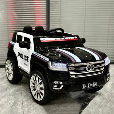 POLICE TOYOTA KIDS RIDE ON JEEP WITH LIGHT & SOUND